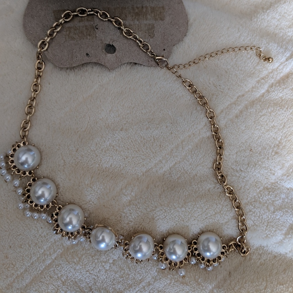 8 Costume necklaces.